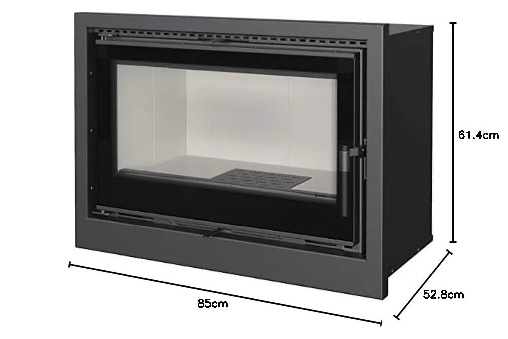 Kratki Arke 80 inserto camino legna ventilato 12 kW