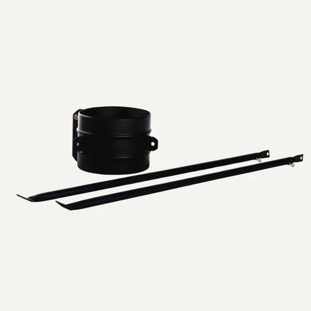 Aduro Kit Sostegno Tetto Canna Fumaria 105-190 cm