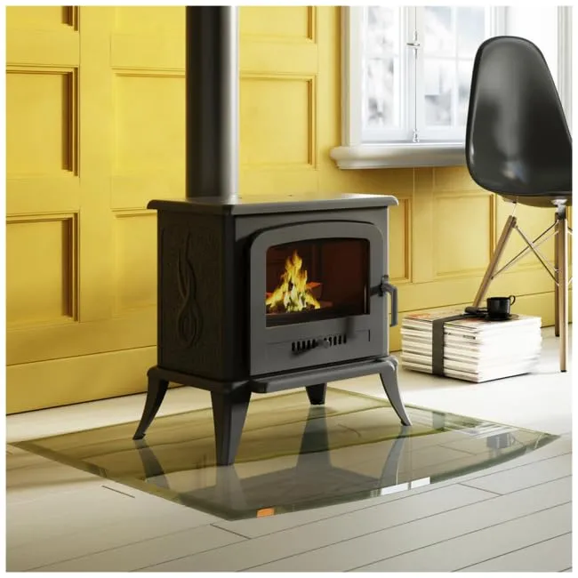 Kratki Koza K7 Stufa a Legna 5 kW con Kit Canna Fumaria
