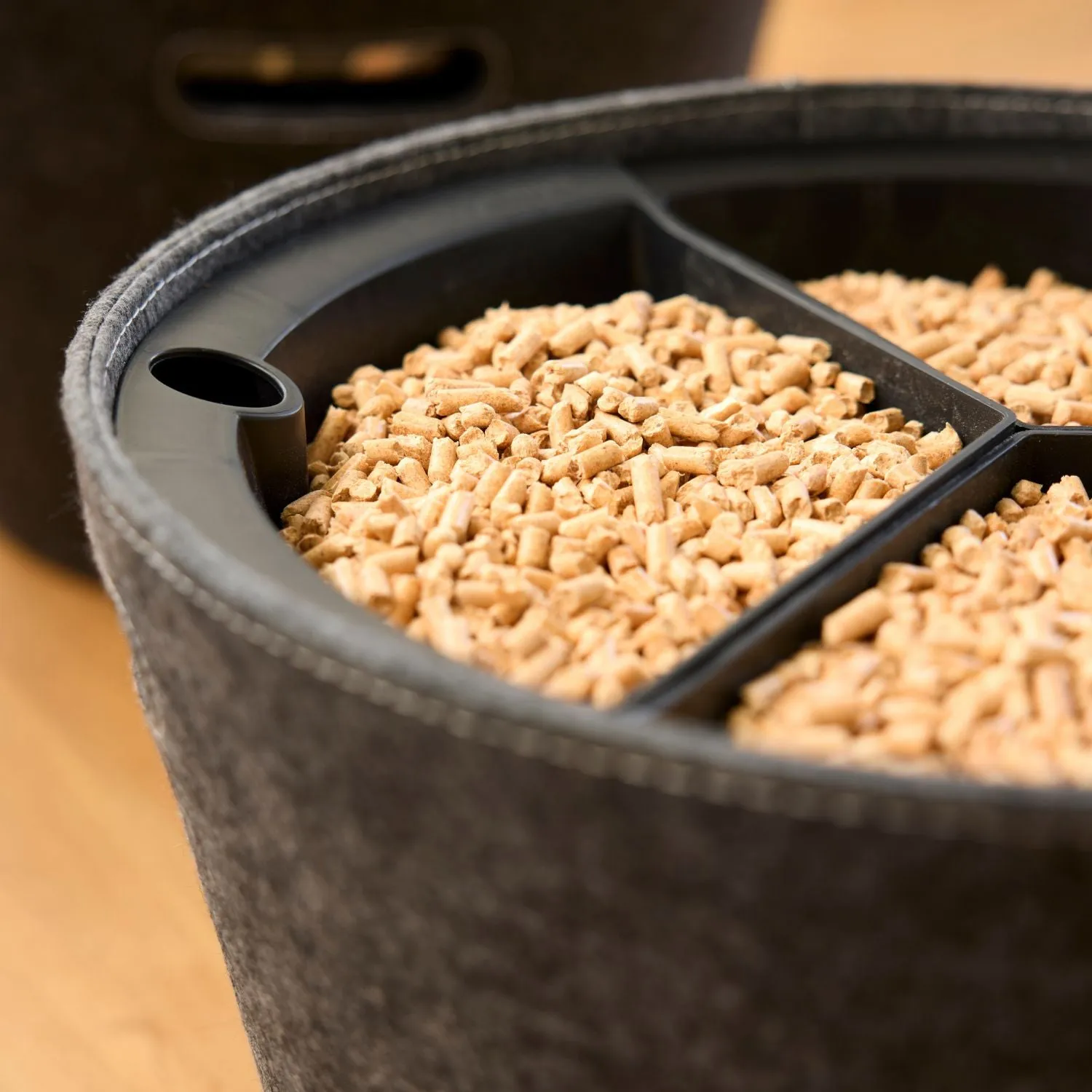 Aduro Proline inserto plastica 3 scomparti pellet