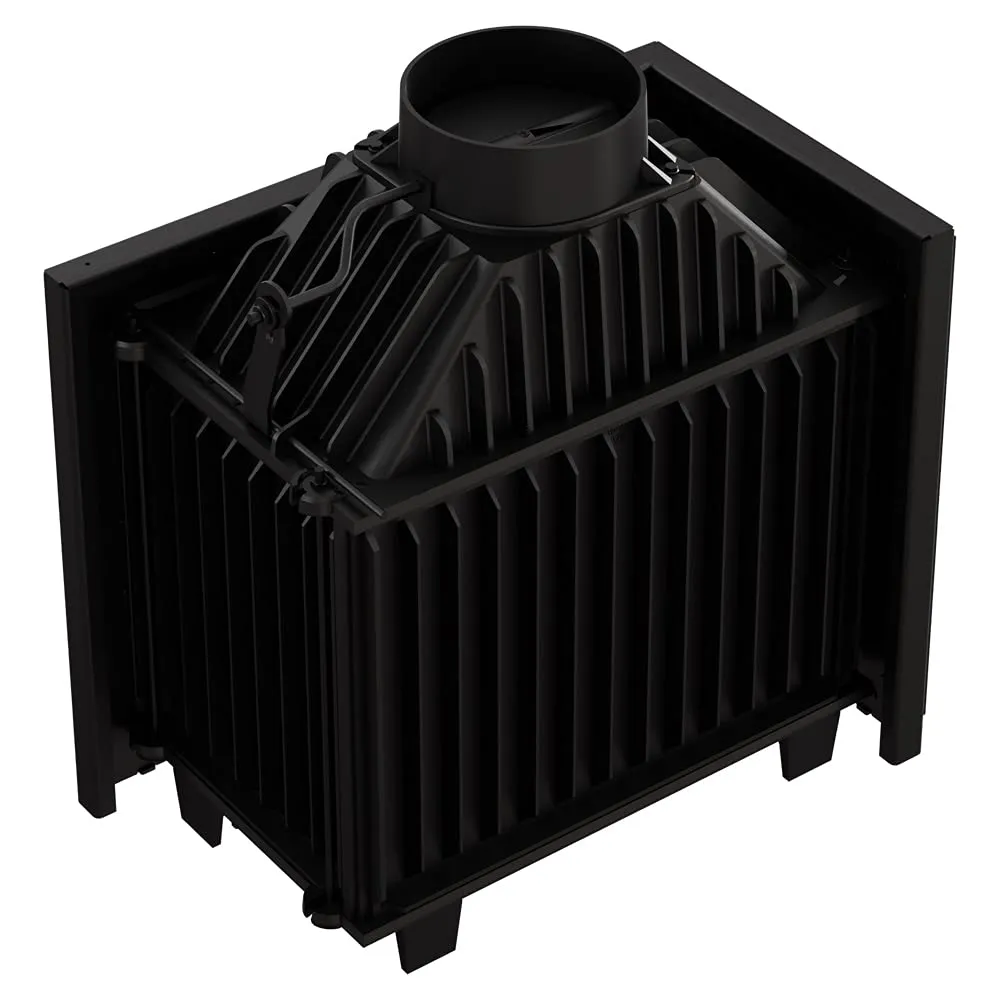 Kratki Simple inserto camino legna 8 kW vetro
