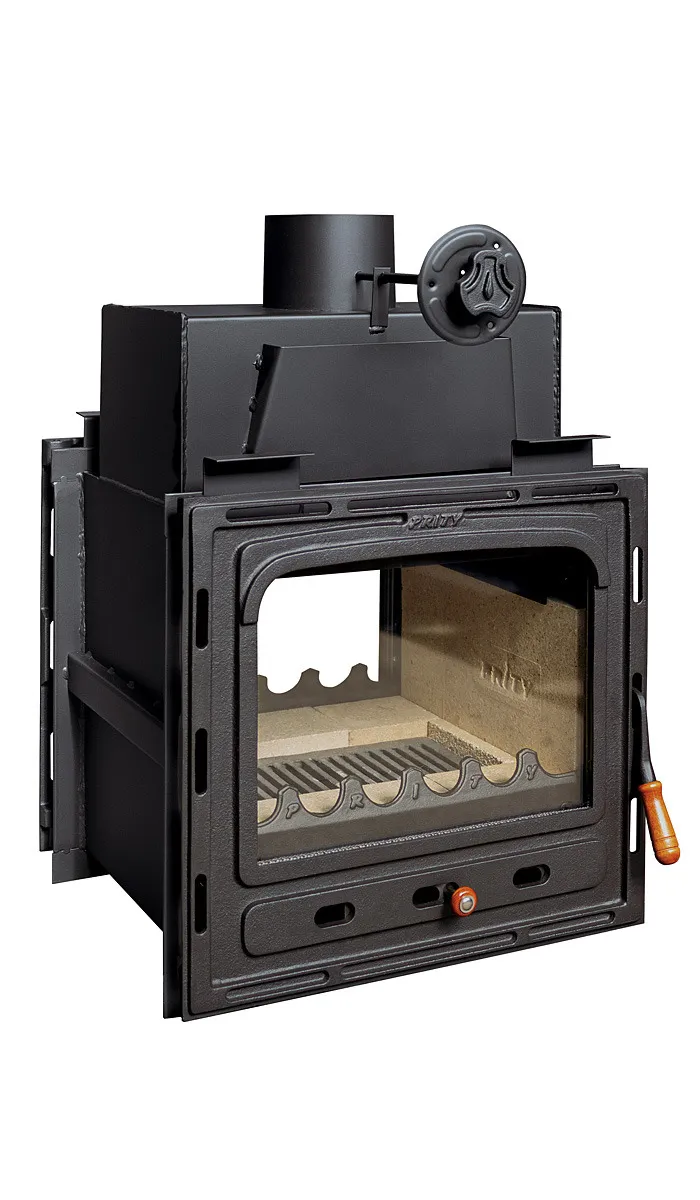 Prity 2CM focolare a legna da incasso 13,5 kW
