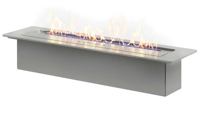Zetalinea Burner 500 Bruciatore Bioetanolo da Incasso Inox