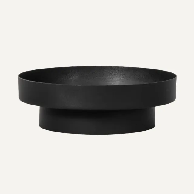 Aduro riduzione camino Ø118/Ø155 mm nera