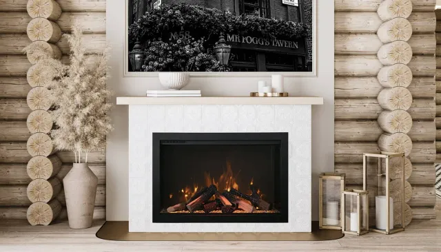 Amantii Traditional 30 inserto elettrico con cornice