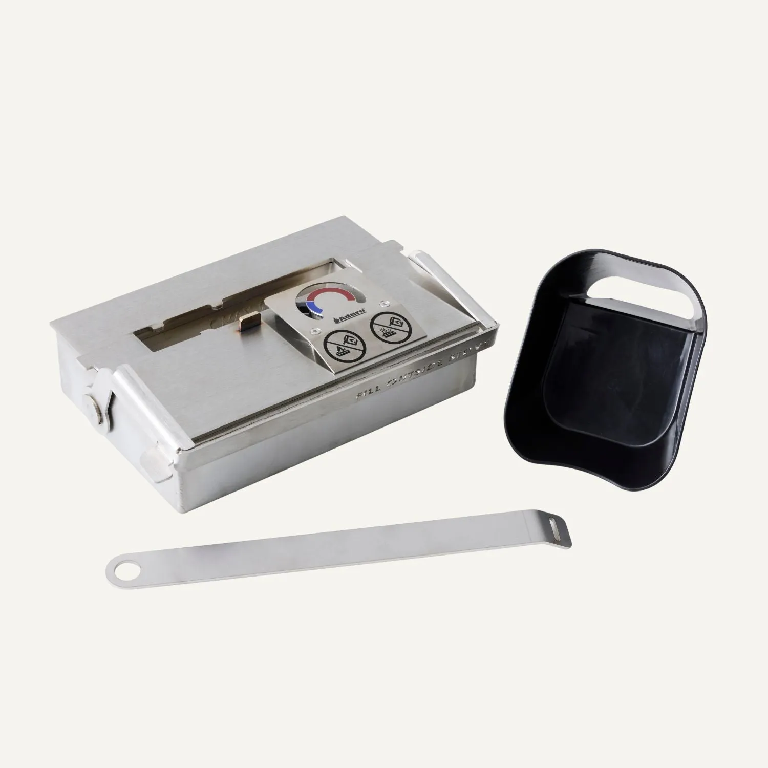 Aduro Bruciatore Mini Bioetanolo Ricambio Acciaio Inox