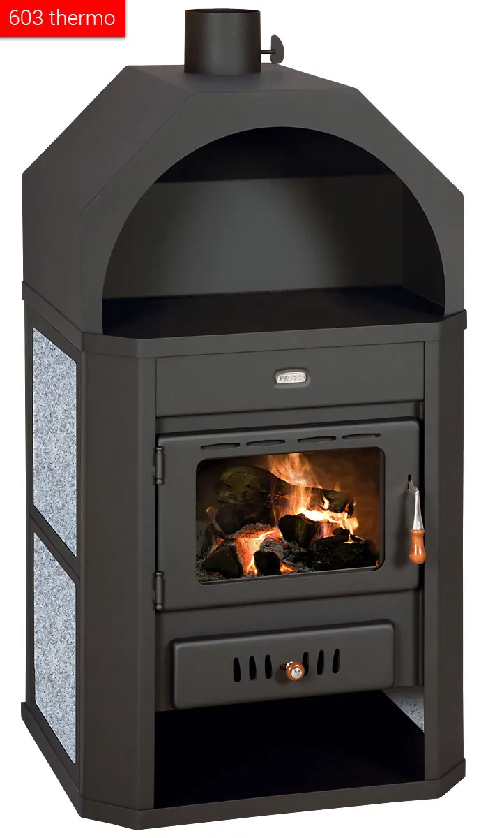 Prity W17 termostufa a legna con caldaia 23,1 kW