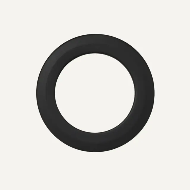 Aduro Rosetta a Muro Tubo Fumi Acciaio Nero 2 mm