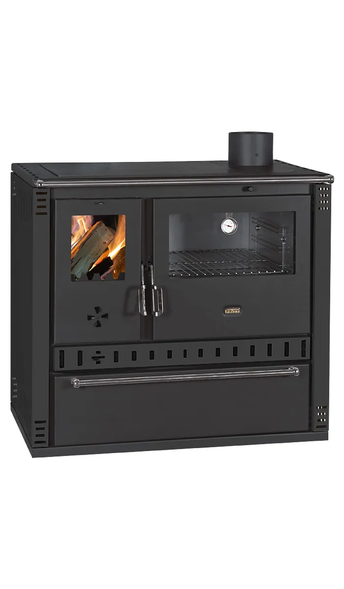 Prity GT D cucina a legna con forno 10,9 kW