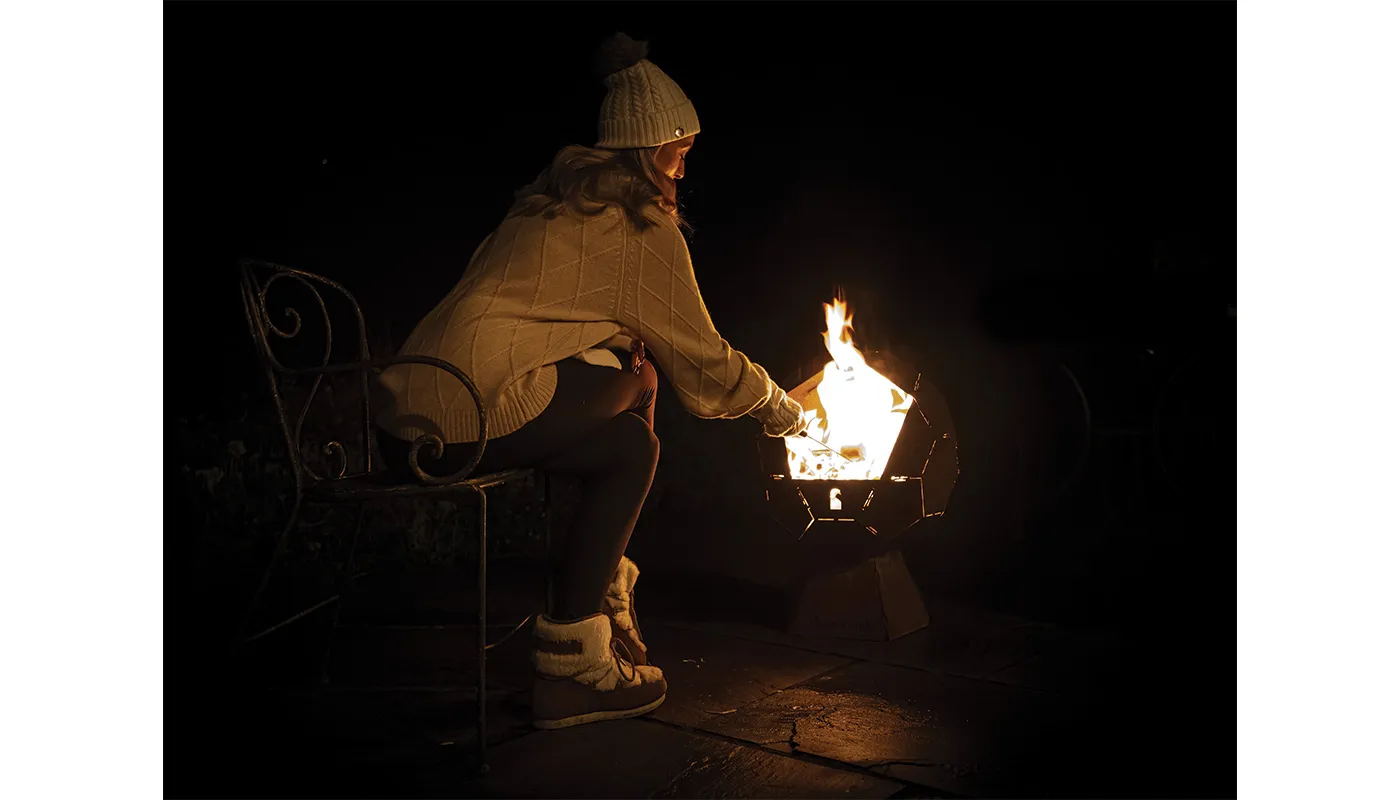 Charnwood Fireball braciere da esterno in acciaio