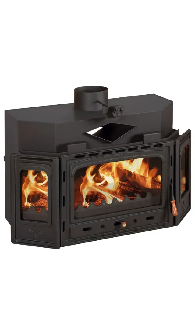 Prity TC caminetto a legna 16 kW incasso