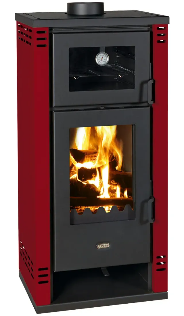 Prity K2 GT F stufa a legna con forno 8,1 kW