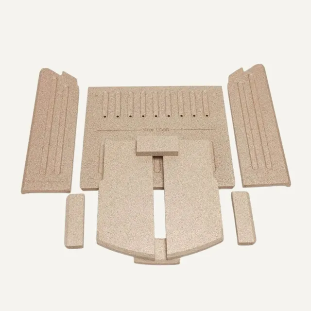 Aduro 51201 set mattoni vermiculite senza deflettore