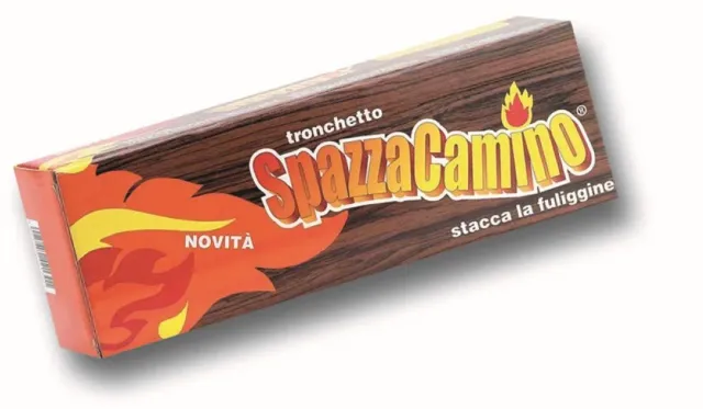 Fuocobello Tronchetto Spazzacamino per camino 1,3 kg