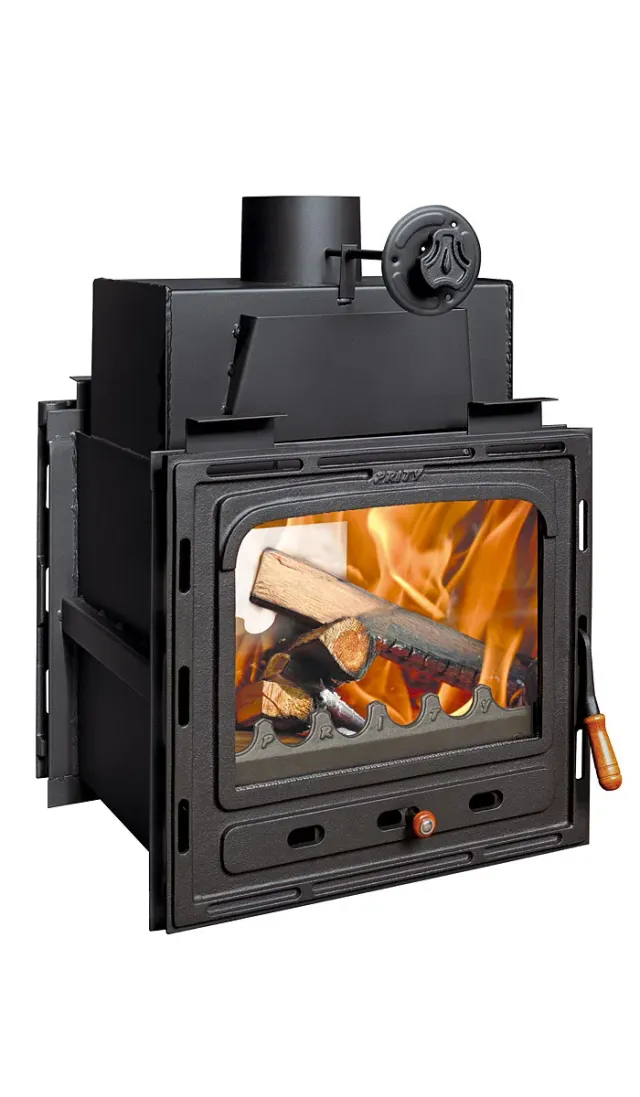 Prity 2CM focolare a legna da incasso 13,5 kW