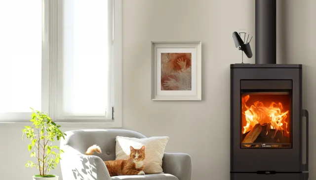 Zetalinea CF170 ventilatore termoelettrico stufa ghisa