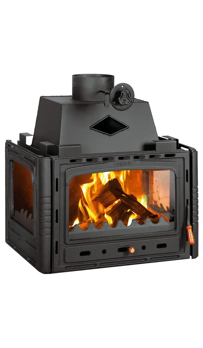 Prity 3C caminetto a legna da incasso 16 kW