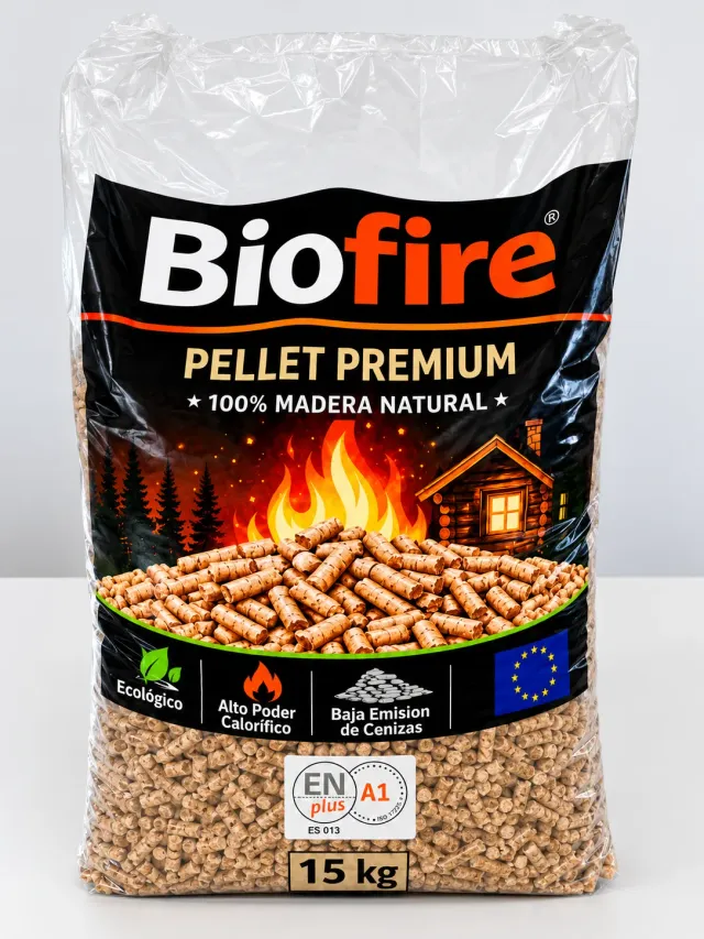 Vertex Life Biofire pellet premium 15 kg per stufe