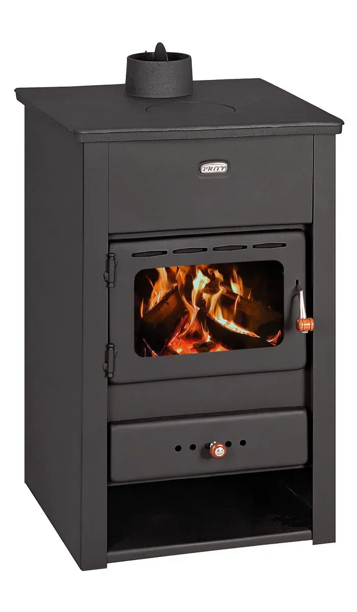 Prity K2 CP stufa a legna 10,4 kW ad aria senza caldaia