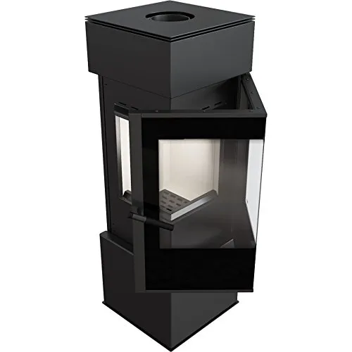 Kratki Thor stufa a legna 8 kW acciaio Ø150 mm