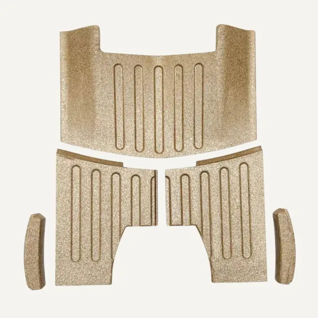 Aduro 51342 pietre vermiculite stufa lati fondo