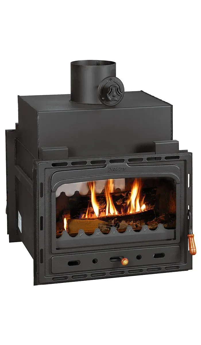 Prity 2C focolare a legna incasso 16 kW