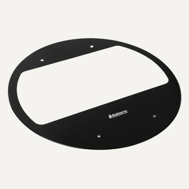 Aduro 61001 vetro frontale per biocamino con viti
