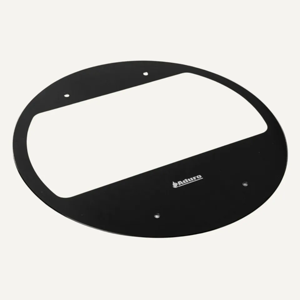 Aduro 61001 vetro frontale per biocamino con viti
