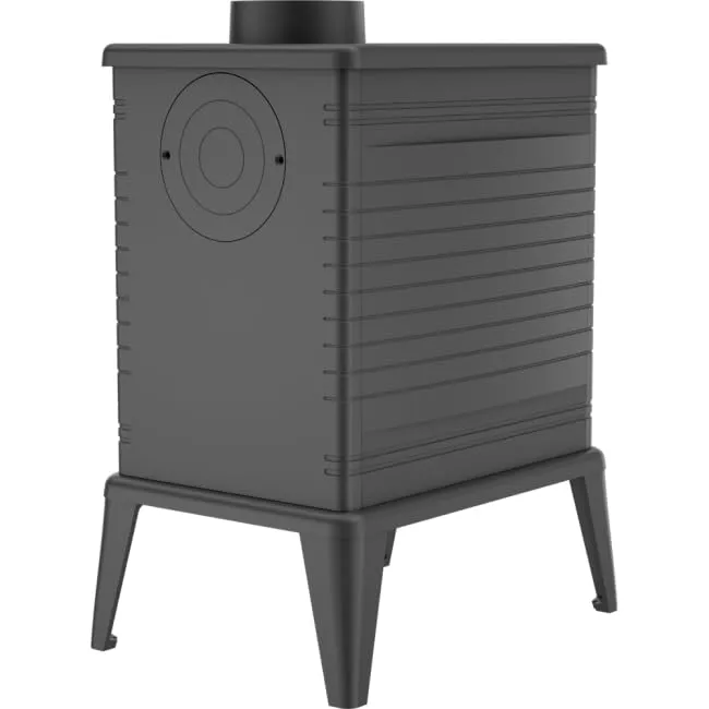 Kratki Koza K10 stufa a legna 10 kW ghisa nera