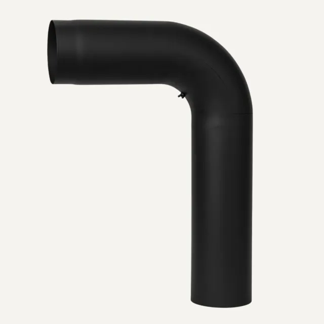 Aduro Fullform gomito 90° tubo stufa con ispezione