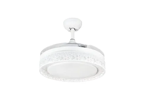 G.M.R. Trading SRL Ghost ventilatore da soffitto 107 cm con luce