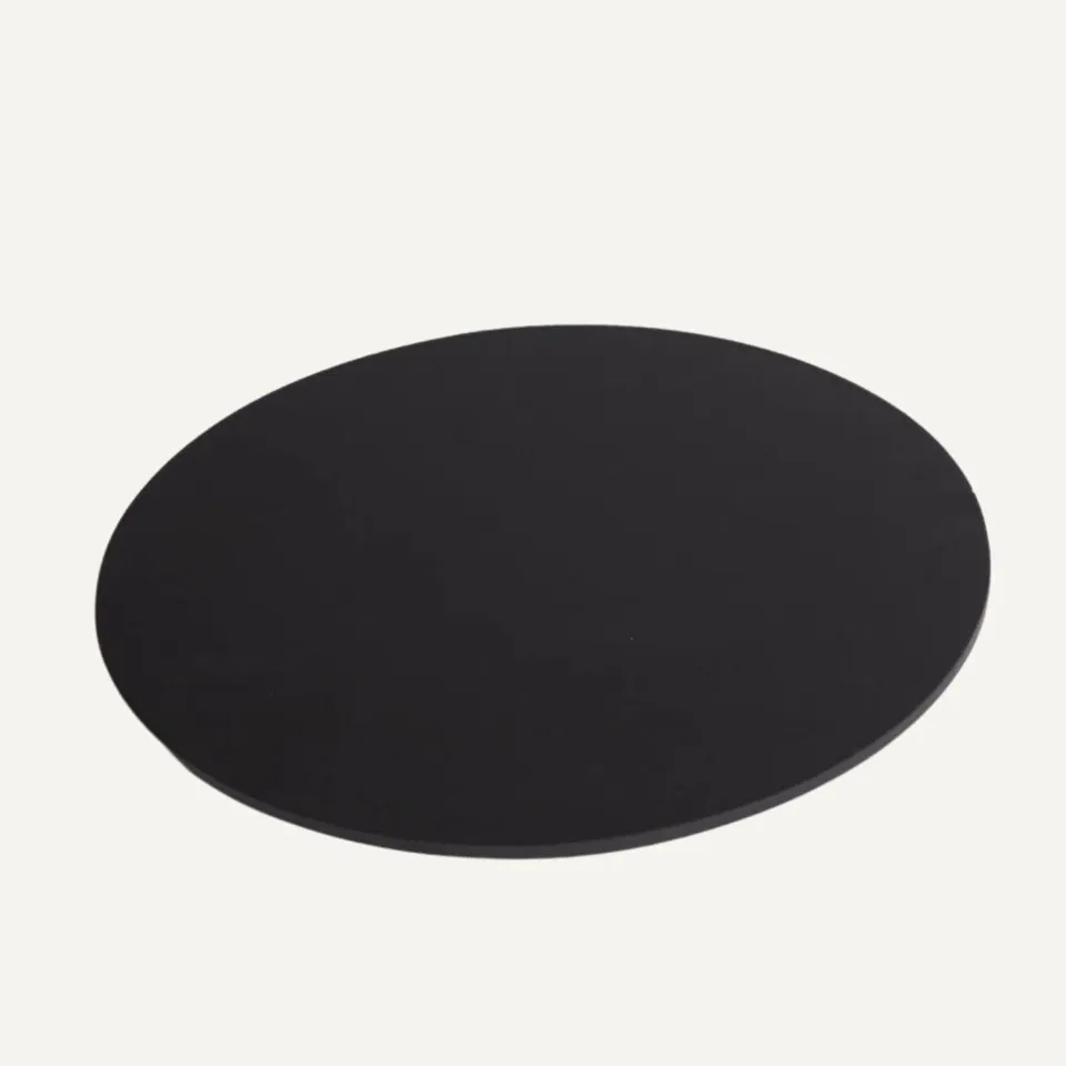 Aduro 51192 piastra decorativa stufa nero metallizzato