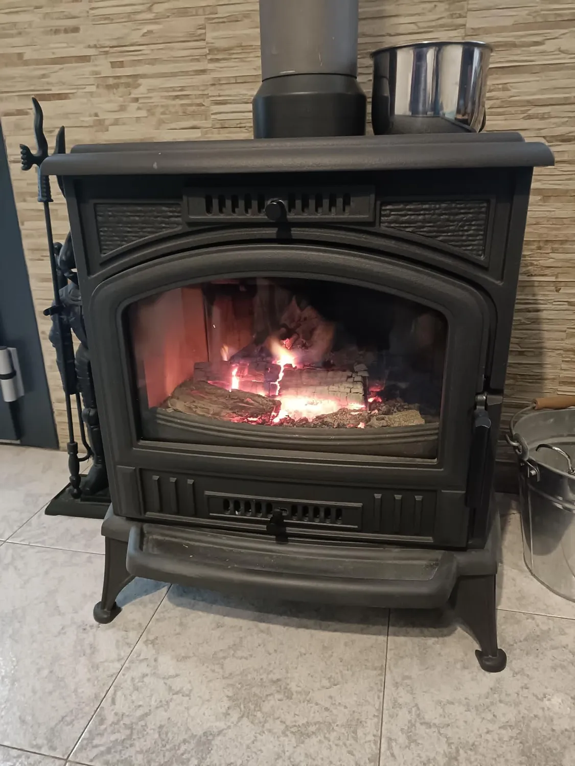 Kratki Koza K6 8 kW stufa a legna ghisa Ecodesign
