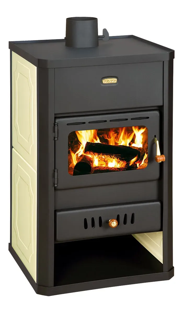 Prity S1 W10 termostufa a legna con caldaia