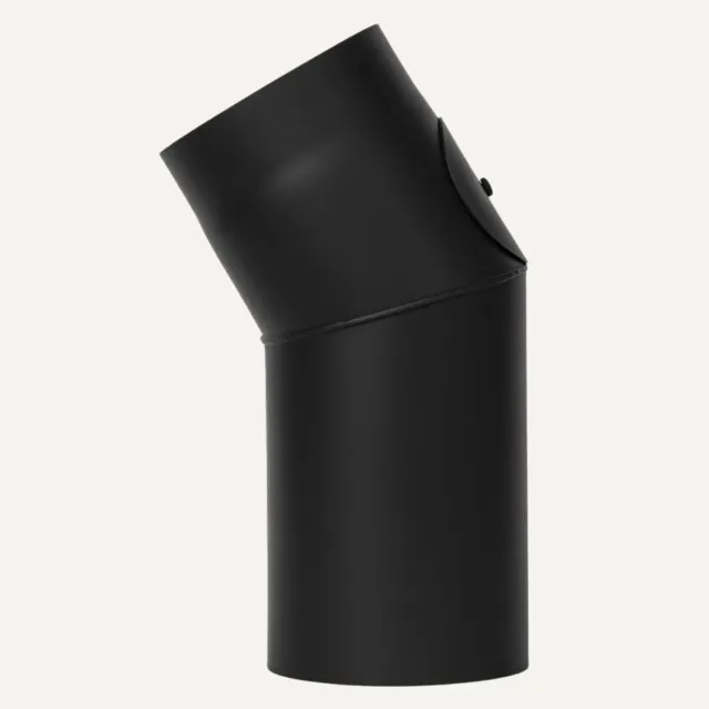 Aduro curva tubo stufa con ispezione 2 mm