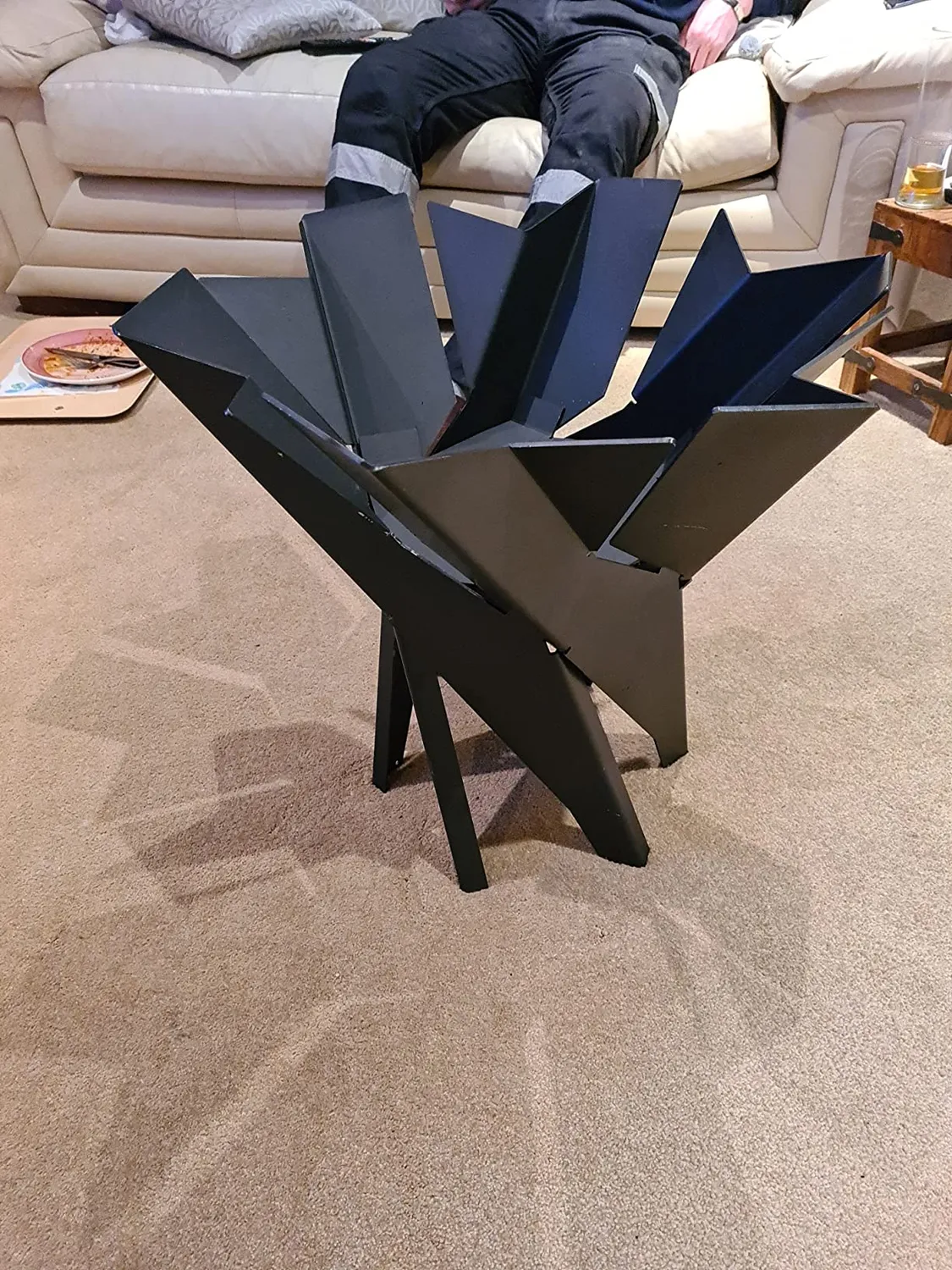 Kratki braciere da giardino ferro 55 cm esterno