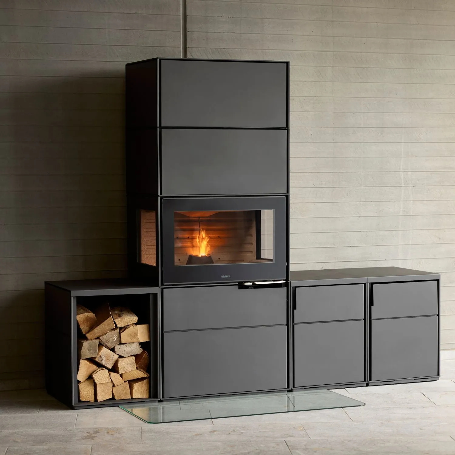 Aduro H6 Lux Pedana Vetro Stufa XL 6 mm
