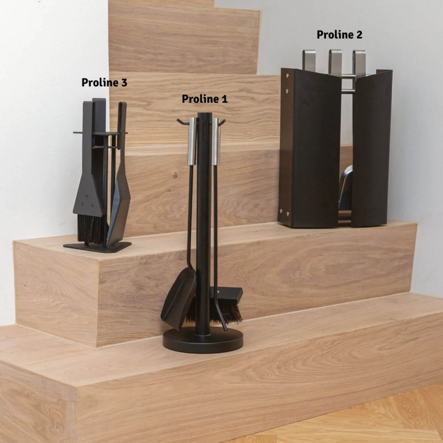 Aduro Proline 1 set attrezzi camino 3 pezzi acciaio
