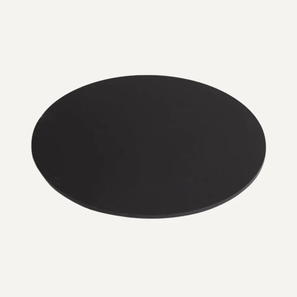 Aduro 51370 piastra decorativa nera per stufa