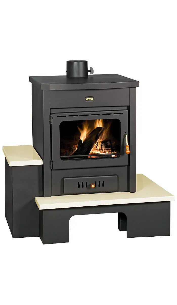 Prity MB focolare a legna da incasso 13,5 kW Ø 150 mm