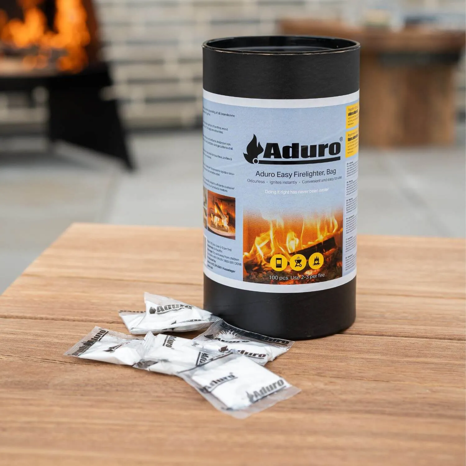ADURO Easy Firelighter accendifuoco 100 buste