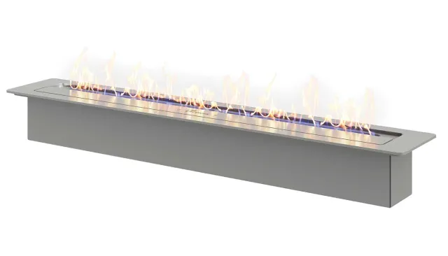 Zetalinea Burner 800 bruciatore bioetanolo incasso acciaio