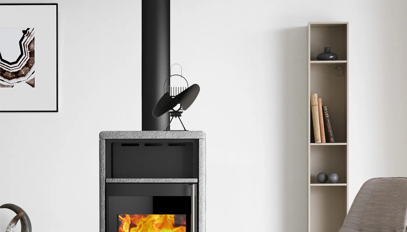 Ecofan DC320 ventilatore termoelettrico ghisa acciaio