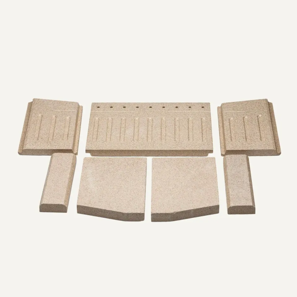 ADURO 51290 pietre isolanti in vermiculite per stufa