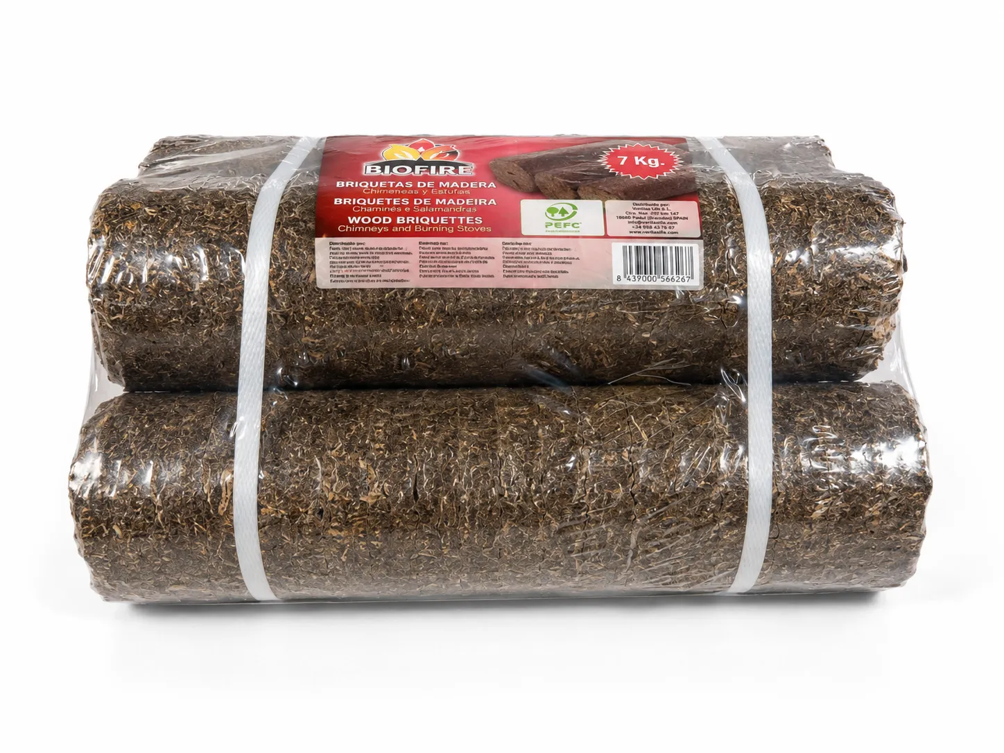 Vertex Life Biofire bricchetti di legno pressato