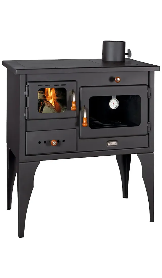 Prity 1P34 L cucina a legna 10,1 kW con forno