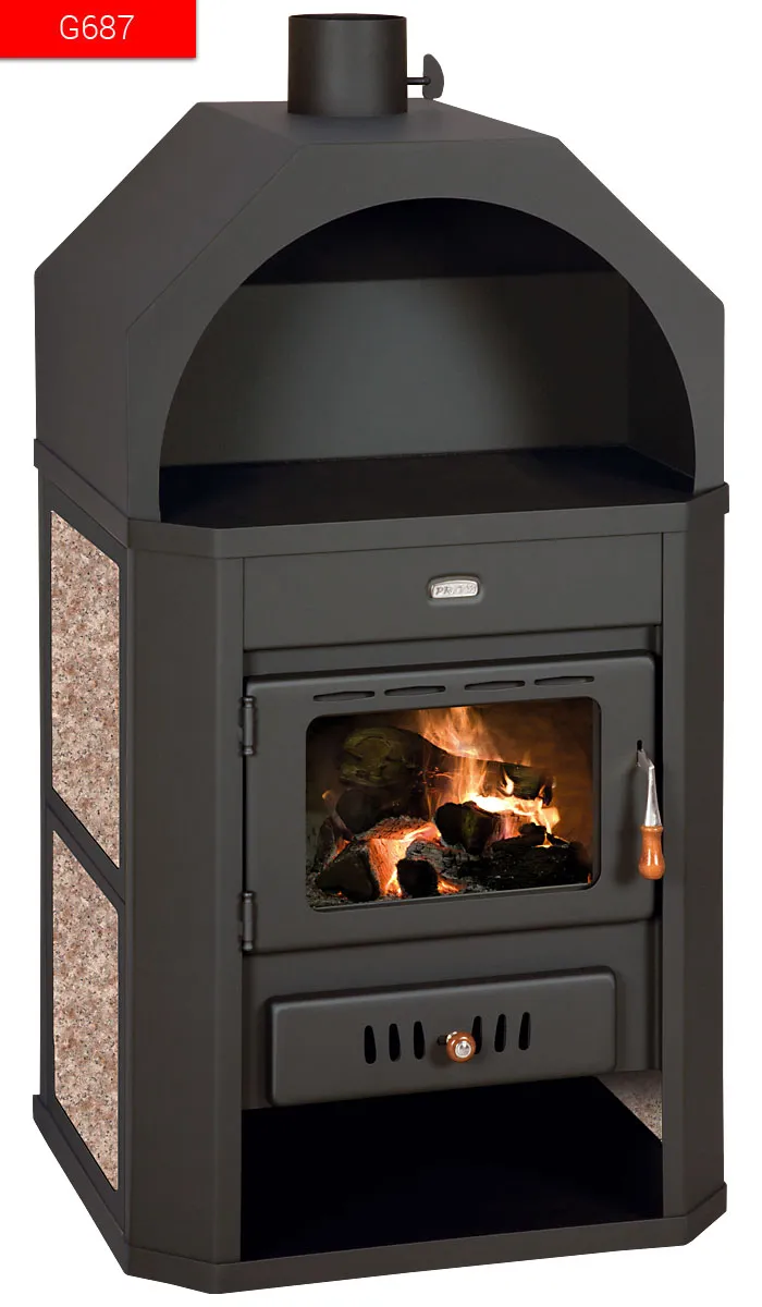 Prity W17 termostufa a legna con caldaia 23,1 kW