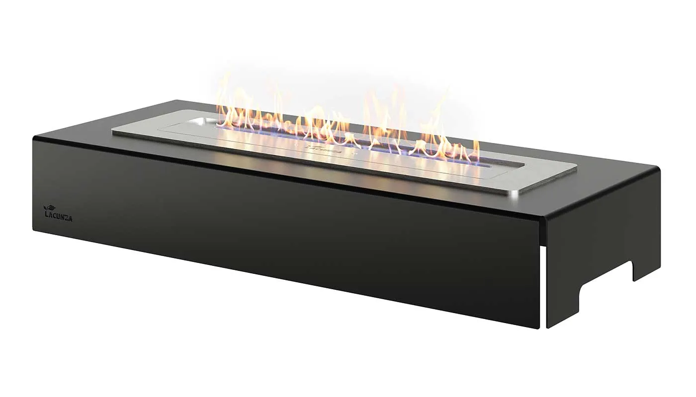 Zetalinea Burner 700 T Bruciatore Bioetanolo Acciaio Inox