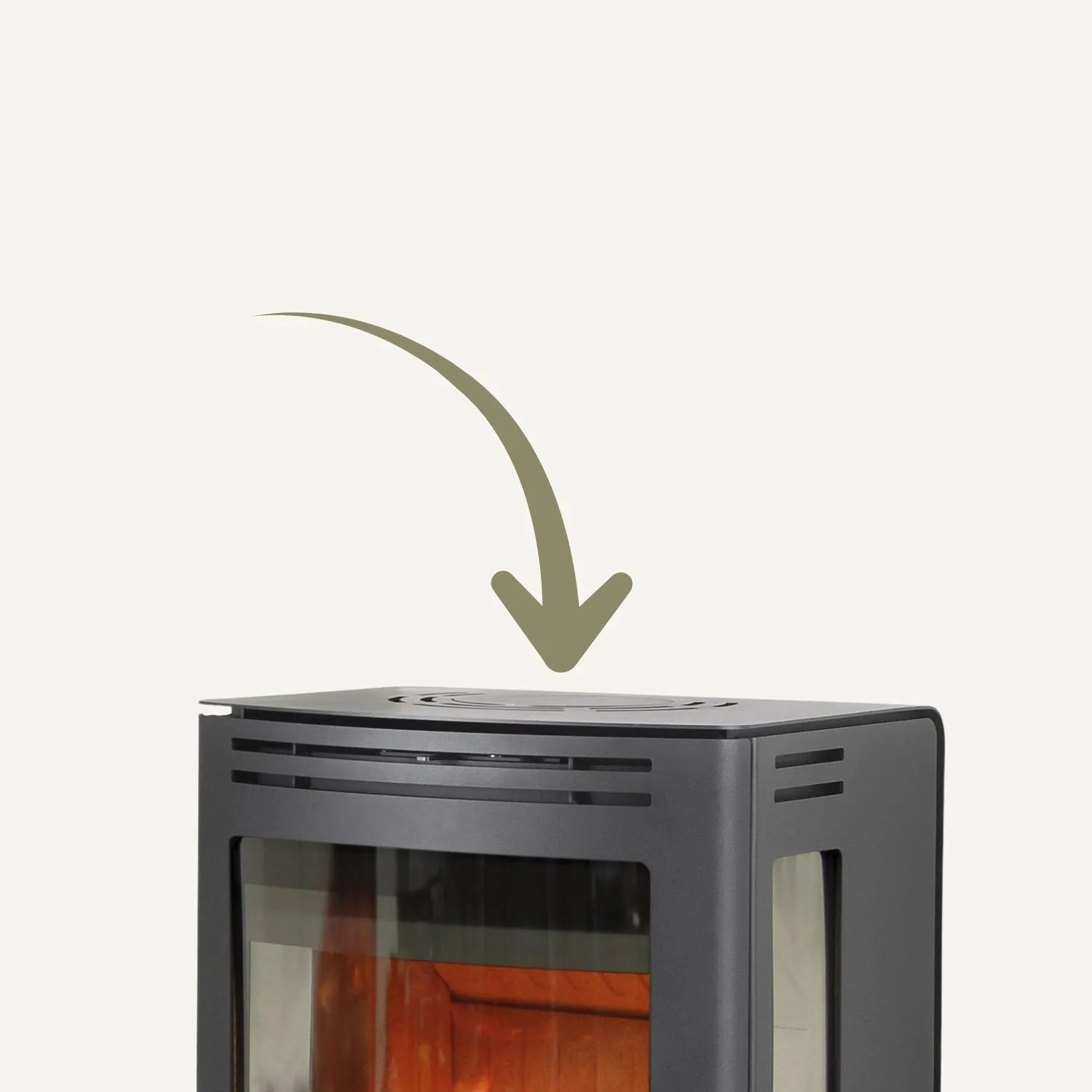 Aduro Piastra Decorativa 51206 Ricambio Nero