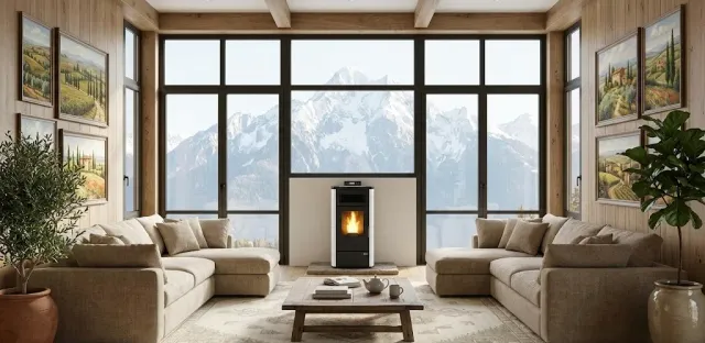 Vertex Life Andromeda 9 stufa a pellet